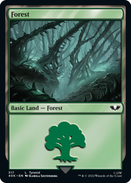 (317)《森/Forest》[40K] 土地