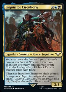 (127)《異端審問官アイゼンホーン/Inquisitor Eisenhorn》[40K] 金R