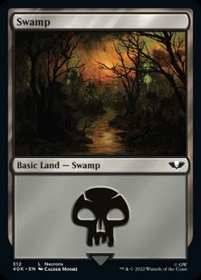 (312)《沼/Swamp》[40K] 土地