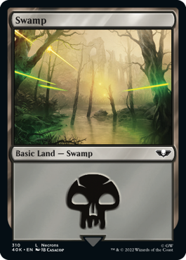 (310)《沼/Swamp》[40K] 土地