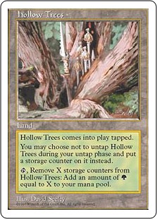 《虚ろの森/Hollow Trees》[5ED] 土地R