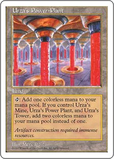 《ウルザの魔力炉/Urza's Power Plant》[5ED] 土地C