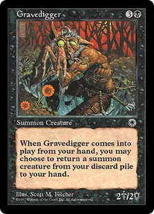《グレイブディガー/Gravedigger》[POR] 黒U