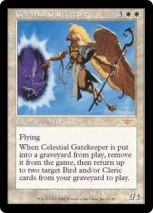 《天界の門番/Celestial Gatekeeper》[LGN] 白R
