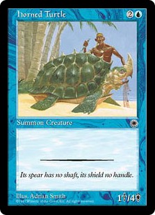 《角海亀/Horned Turtle》[POR] 青C
