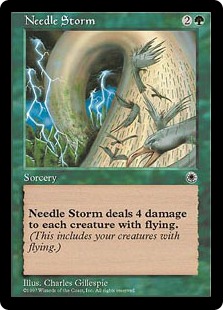 《針の嵐/Needle Storm》[POR] 緑U