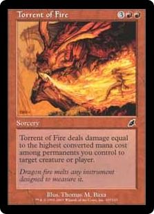 《火炎流/Torrent of Fire》[SCG] 赤C