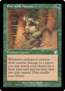 《自然との一体化/One with Nature》[SCG] 緑U