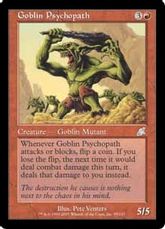 【Foil】《ゴブリンの人格崩壊者/Goblin Psychopath》[SCG] 赤U