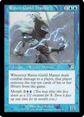 【Foil】《レイヴンギルドの師匠/Raven Guild Master》[SCG] 青R