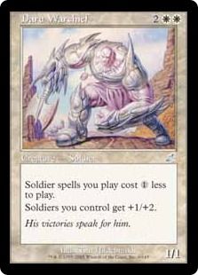 《ダールの戦長/Daru Warchief》[SCG] 白U