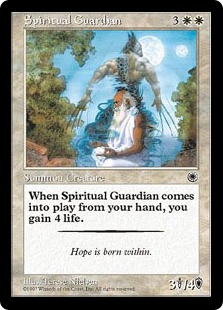 《魂の守護者/Spiritual Guardian》[POR] 白R