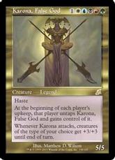 《邪神カローナ/Karona, False God》[SCG] 金R