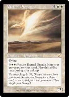 【Foil】《永遠のドラゴン/Eternal Dragon》[SCG] 白R