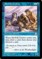 《マーフォークの交易商人/Merfolk Traders》[WTH] 青C