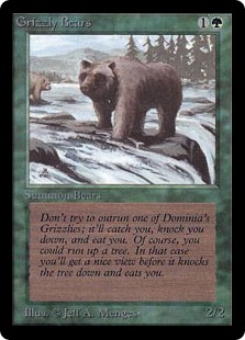 《灰色熊/Grizzly Bears》[LEB] 緑C