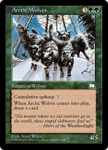 《北極狼/Arctic Wolves》[WTH] 緑U