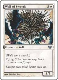 《剣の壁/Wall of Swords》[8ED] 白U