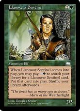 《ラノワールの歩哨/Llanowar Sentinel》[WTH] 緑C