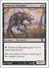 【Foil】《原始のシャンブラー/Primeval Shambler》[8ED] 黒U