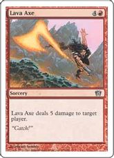 《溶岩の斧/Lava Axe》[8ED] 赤C