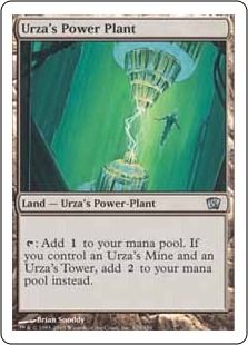 【Foil】《ウルザの魔力炉/Urza's Power Plant》[8ED] 土地U