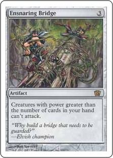 Foil】《罠の橋/Ensnaring Bridge》[8ED] 茶R | 日本最大級 MTG通販 