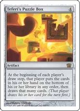 【Foil】《テフェリーの細工箱/Teferi's Puzzle Box》[8ED] 茶R