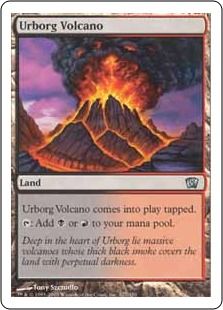 《アーボーグの火山/Urborg Volcano》[8ED] 土地U