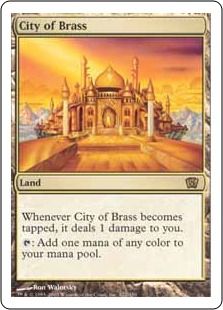 真鍮の都/City of Brass》[8ED] 土地R | 日本最大級 MTG通販サイト 