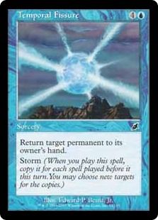【Foil】《時間の亀裂/Temporal Fissure》[SCG] 青C