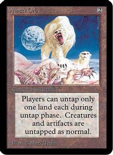 冬の宝珠/Winter Orb》[LEA] 茶R | 日本最大級 MTG通販サイト「晴れる屋」