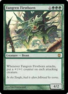 《ファングレンの初仔/Fangren Firstborn》[DST] 緑R