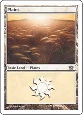 【Foil】(333)《平地/Plains》[8ED] 土地