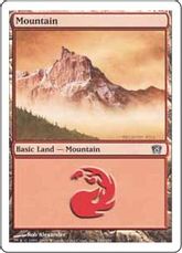 【Foil】(346)《山/Mountain》[8ED] 土地