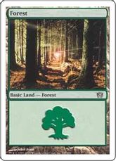 【Foil】(347)《森/Forest》[8ED] 土地