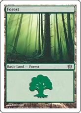 【Foil】(348)《森/Forest》[8ED] 土地