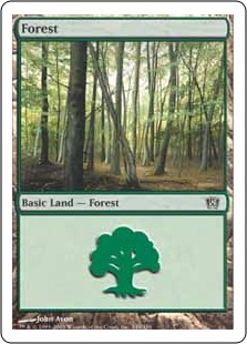 【Foil】(349)《森/Forest》[8ED] 土地