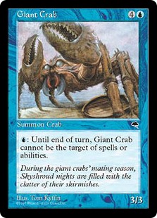 《巨大ガニ/Giant Crab》[TMP] 青C