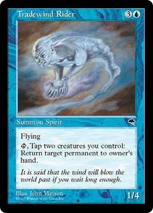 貿易風ライダー/Tradewind Rider》[TMP] 青R | 日本最大級 MTG通販 