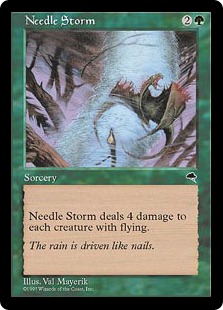 《針の嵐/Needle Storm》[TMP] 緑U