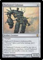 【Foil】《ダークスティールの巨像/Darksteel Colossus》[DST] 茶R