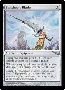 《バンシーの刃/Banshee's Blade》[MRD] 茶U