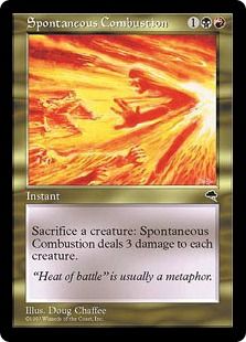《自然発火/Spontaneous Combustion》[TMP] 金U