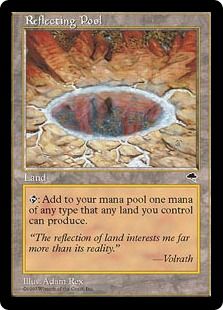 買取：《反射池/Reflecting Pool》[TMP] 土地R | 日本最大級 MTG通販 
