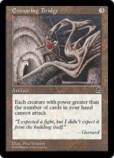 罠の橋/Ensnaring Bridge》[STH] 茶R | 日本最大級 MTG通販サイト 