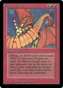 シヴ山のドラゴン/Shivan Dragon》[LEB] 赤R | 日本最大級 MTG通販 