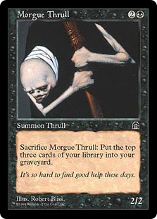 《モルグのスラル/Morgue Thrull》[STH] 黒C