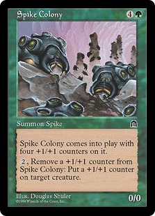 《スパイクのコロニー/Spike Colony》[STH] 緑C