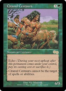《シタヌールのケンタウルス/Citanul Centaurs》[USG] 緑R